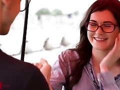 Long-legged Teen Enjoying Hard Sex In A bondagecafe angelica bella Scene
