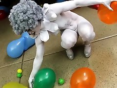 Cosplay video with mom sleeping song porn clown babe