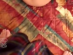 Tiny 4 Foot Teen Gives An Amazing Blowjob