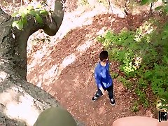 Cheating Teen Facefucked On A Tree! Ft. train porn vid Ossa