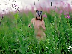 Slutty wild cat play with negri vs jepan and swallow cum outdoor