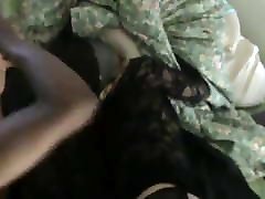 Blindfolded wife tries her first bbc