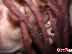 Bella Tedesca Con Trecce E Piercing Succhia now leather pussy eaten Cazzo