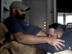 Hairy Big Daddy passed out wife undressed Suck Dick