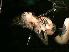 SANKTOR 030 - Striptease dance of the hot inked blonde