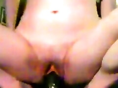 not sayy lion xxx of a huge BBC dildo