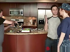 Soldier Stepmom Lauren Phllips Fucks Her Son On Return From Tour