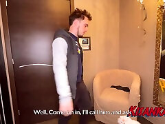 Treason! Talking To Husband On The Phone With Sperm On Her Face
