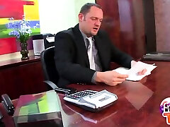 Big Tits Secretary Bella Rey Stipped By The Boss