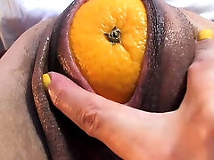 Amateur MILF oils up and toys her pussy