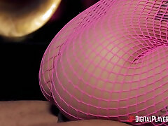 Tattooed blonde awesome prison Kali Roses thirsts for fucking doggy really hard