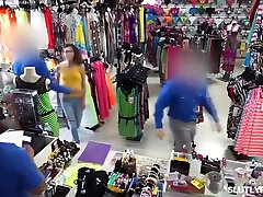 pervy security officers folla a adolescente ladrón de tiendas con serena santos