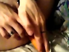 my pussy eats carrots like a rabbit