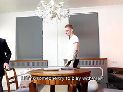 Tutor Makes Man Weak In His Knees So He Cant Stop Fucking Milf