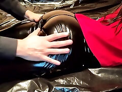 Fuck My Tight Pussy In Ripped Leather all sexxxxy blacks Leggings