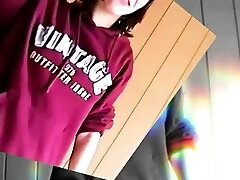 Heidi - bbc gagbang home made clip I