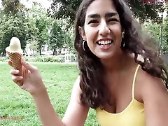 Luna Silver - Amateur Arabic Babe Splattered In Semen!