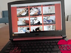In Sister Caught On The Boob Tube 2 With Violet Rain