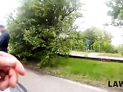 LAW4k. Chick is caught stealing car so she is going to be drilled hard