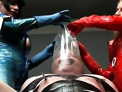 Salacious sweetie gets gangbanged hard