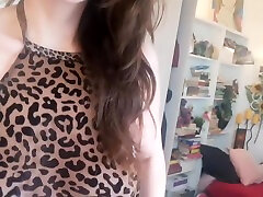 Sexy Naughty Leopard Girl Dirtytalk Tesing You For Skype Sessipn! Clauddia