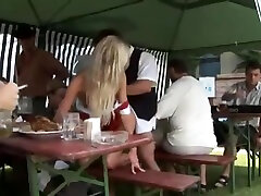 Outdoor Dinner Orgy With Wives Hd