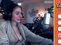 Twitch Thot Yoni Showing Off Her Big Tits