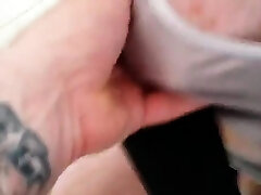 Handjob In Long Black Gloves
