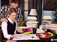 Lexy Adams - Studying Hard In Hd