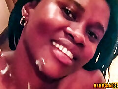 South african teen free turbanli suriyeli waitress gets heavy cumshot facial