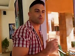 Hunk Mounts Stud Ass For Anal Fuck Action