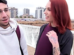 Spanish pornstars twin my wife Corts and Silvia Rubi take random guy
