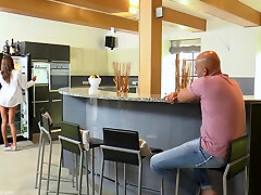 Silvie Deluxe And fresh tube porn threstir Kitchen Counter - Sex Movies Featuring Rebecca Lord