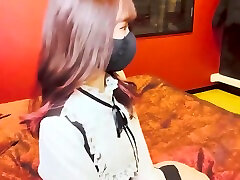 Menhera-chan日本中出zirai-kei青少年amatuer纤细口交的忧郁