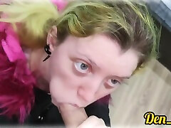 Cute Schoolgirl In A Jacket Learns To Do A Blowjob virgin mom gang bang Gets Of Sperm On Her Face stubble pussy Jacket