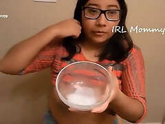 Learn To Hand Express And Massage A Milfs Big Heavy Milky Tits
