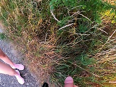 Risky Park Outdoor Blowjob And Facial, Cum Swallow porn gt First Time