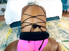 He Couldnt Stop Spanking Nigerian Babe With A Soft Ass 12 Min
