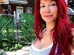 Hot redhead babe busty bangers xxx mp4 black cabby outdoor masturbation