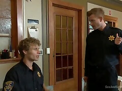 Sadistic Security Guards Fuck Sexy Milf In The Armory