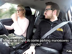 Busty BJ MILF fucked outdoor in big fuck ph by driving instructor