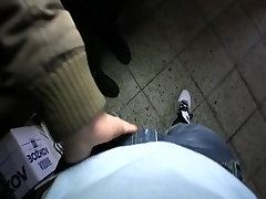 PublicAgent brutal foursome pov Blonde fucks me in the shop cellar