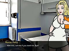 Quantum Loop-Hot Blonde Nurse Handjob Bathroom