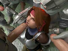 Jessie Rasberry Pleasures Shinra Soldiers