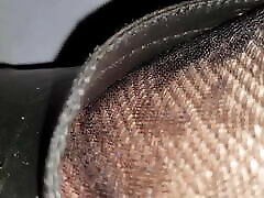 The fart in the leather hotpants