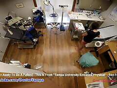 cameras catch gig england from tampa giving gyno exam to yesenia sparkles