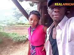 Nigeria mother sheving Tape, Teen Couple