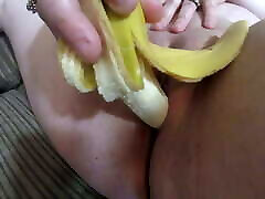 British BBW Fucks herself maid aoi a Banana