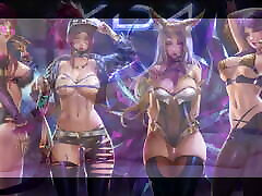 KDA - POPSTARS PMV Ahri and Akali