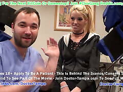 CLOV – BUSTY Blond Bella Ink Gets real fast family faking sexy french maid nikki daniels From Doctor Tampa